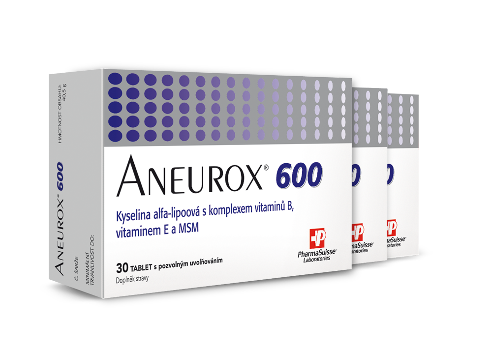 VÝHODNÉ BALENÍ ANEUROX® 600 NA 3 MĚSÍCE