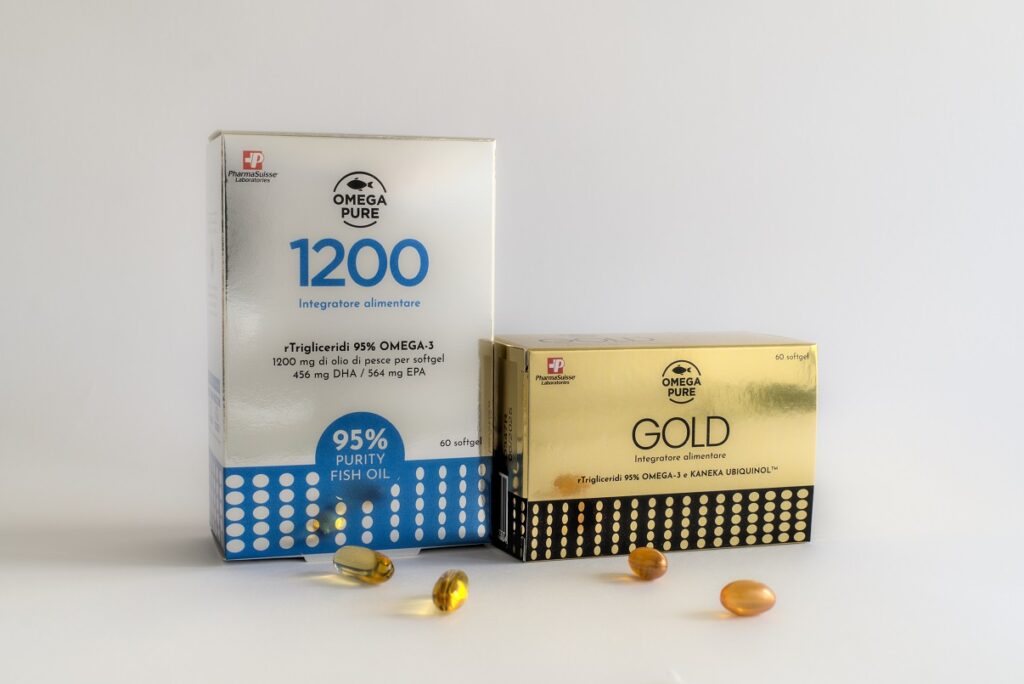 OmegaPure 1200 a OmegaPure gold představují omega-3 řešení bez kompromisů
